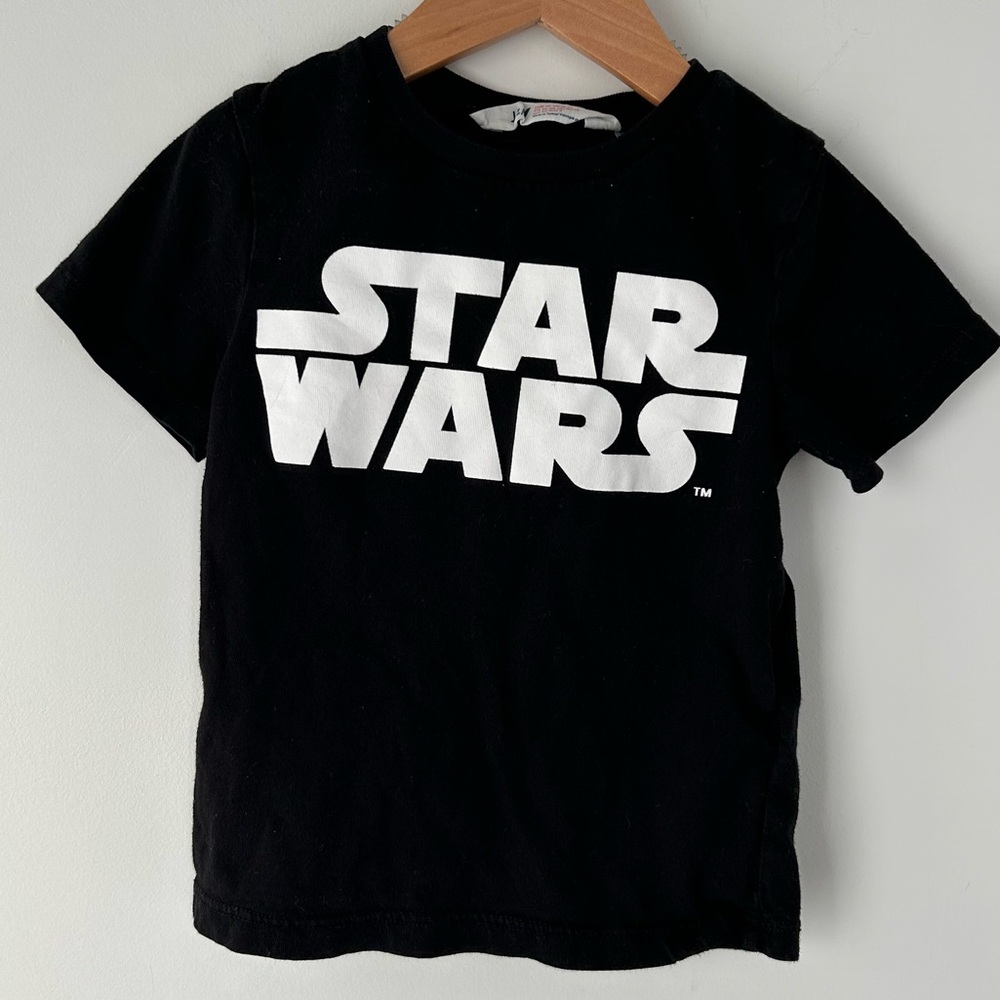Star Wars Logo Tee H&M Kids